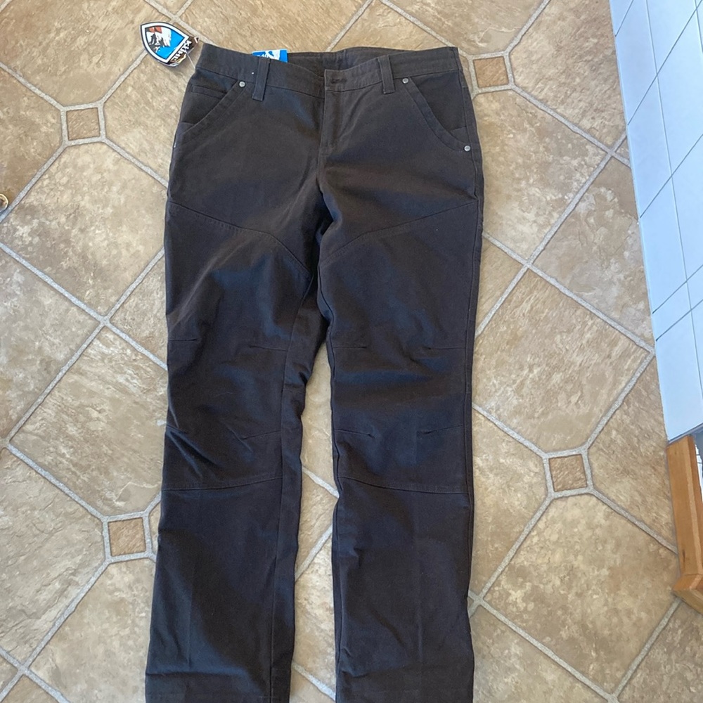 Kuhl Rydr Womens Size 10/ 30” inseam Pant Espresso Brown
